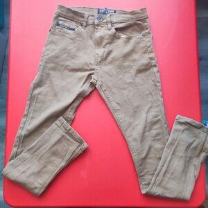 Zoo York jeans slim straight fit brown men's size 28